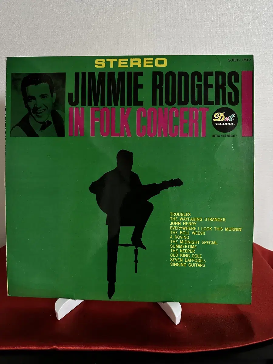 Jimmie Rodgers In Folk Concert(LP)